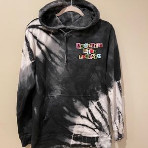 Tye-Dye Assholes Live Forever Hoodie